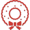 Стикер 36 RED New Year