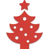 Стикер 6 RED New Year
