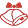 Стикер 14 RED New Year