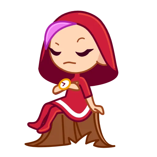 Стикер 13 Red Riding Hood