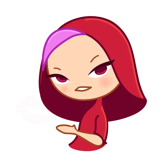 Стикер 2 Red Riding Hood