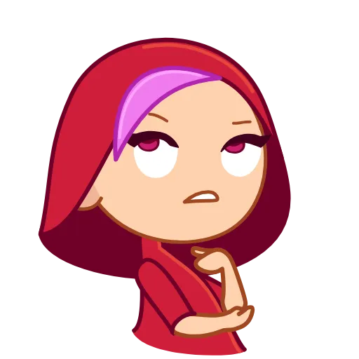 Стикер 6 Red Riding Hood
