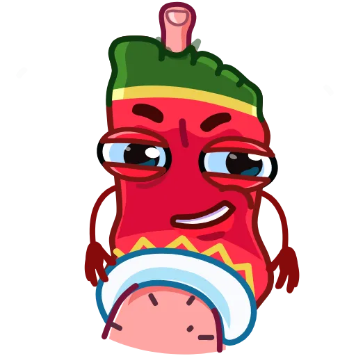 Стикер 7 Red Sock