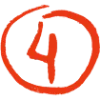 Стикер 55 Рыжий