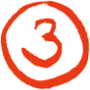 Стикер 54 Рыжий