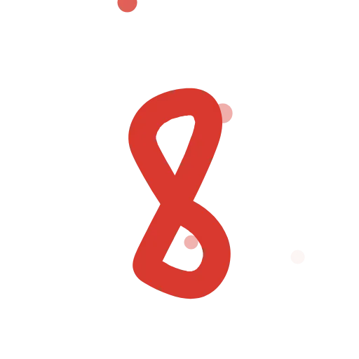Стикер 9 font #animated #cyrillic #numbers #xmas