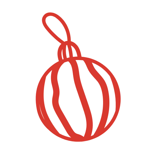 Стикер 30 font #animated #cyrillic #numbers #xmas