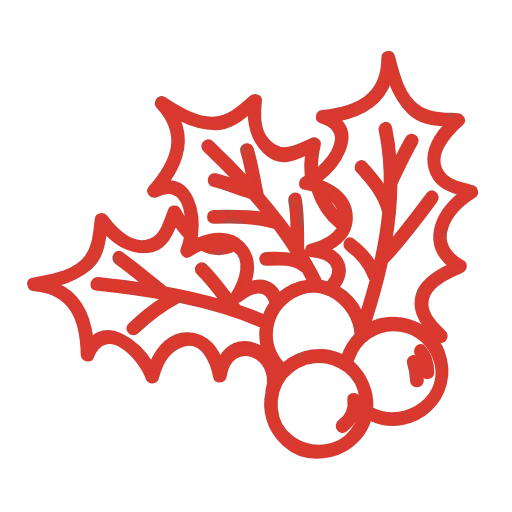Стикер 45 font #animated #cyrillic #numbers #xmas