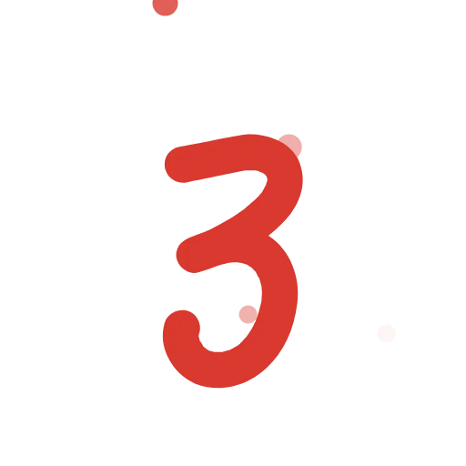 Стикер 4 font #animated #cyrillic #numbers #xmas