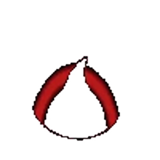 🔥 Эмодзи «Красные мигающие буквы» для Telegram