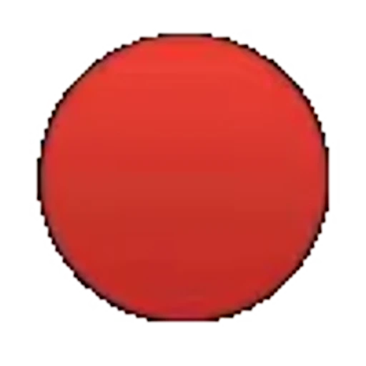 ⭕️ Эмодзи «Красные мигающие буквы» для Telegram