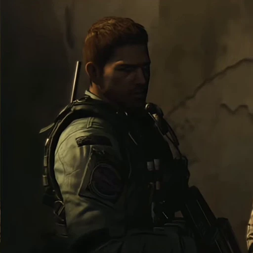😒 Стикер «Chris Redfield» для Telegram