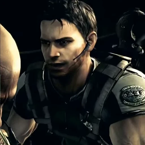 😡 Стикер «Chris Redfield» для Telegram