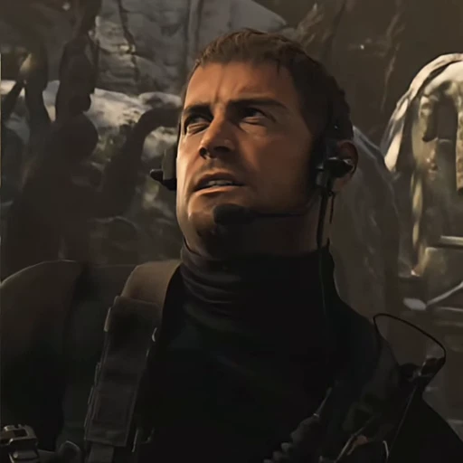 😨 Стикер «Chris Redfield» для Telegram