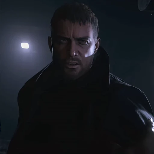 😠 Стикер «Chris Redfield» для Telegram