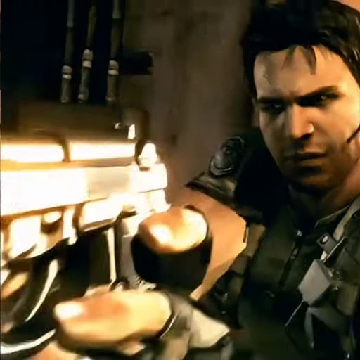 🔫 Стикер «Chris Redfield» для Telegram