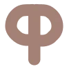🟤 Эмодзи «Буквы в оттенках коричнегого» для Telegram