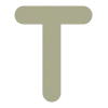 🟢 Эмодзи «Буквы в оттенках коричнегого» для Telegram