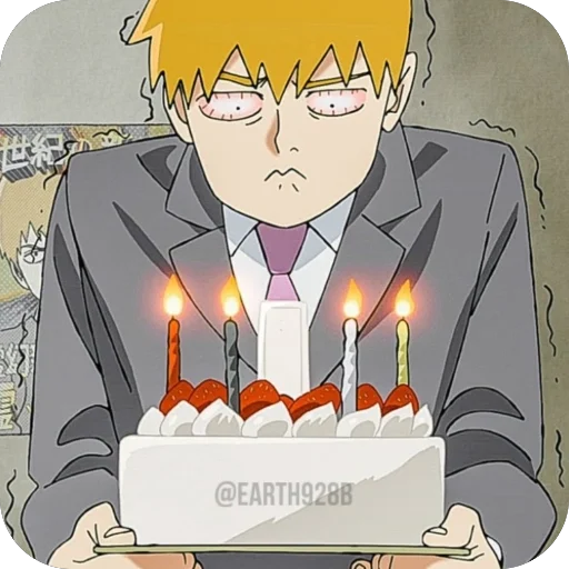 😡 Стикер «Reigen Arataka» для Telegram