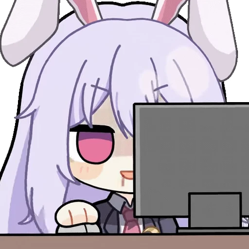 😵 Стикер «Reisen Udongein Inaba» для Telegram