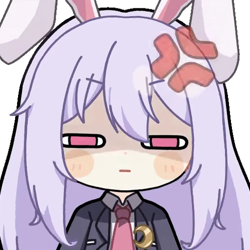 😡 Стикер «Reisen Udongein Inaba» для Telegram