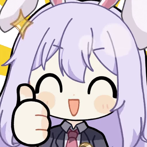 👍 Стикер «Reisen Udongein Inaba» для Telegram
