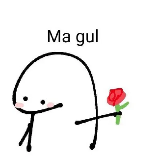 🌹 Стикер «Pale Butterfly» для Telegram