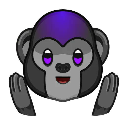Стикер 21 Night Emoji