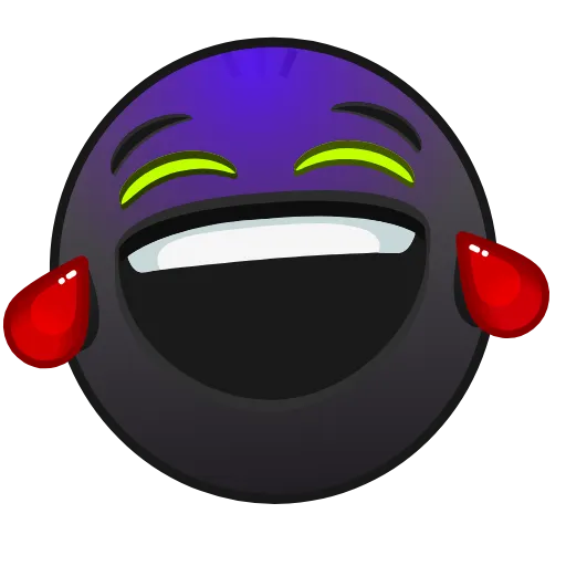 Стикер 4 Night Emoji