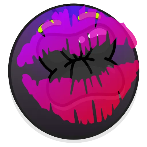 Стикер 14 Night Emoji