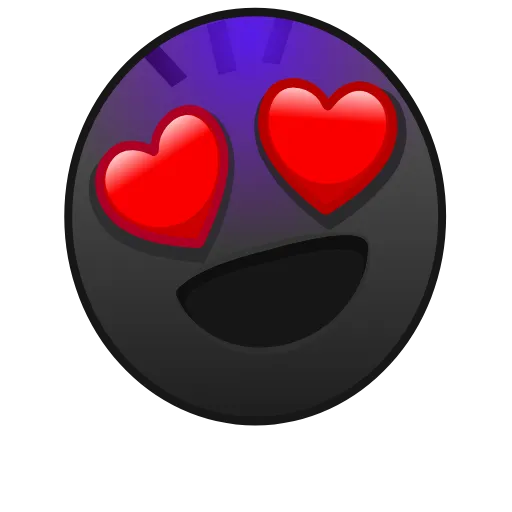 Стикер 15 Night Emoji