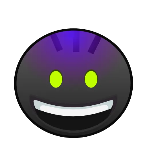 Стикер 7 Night Emoji