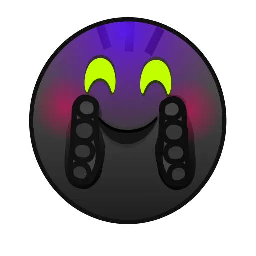 Стикер 13 Night Emoji
