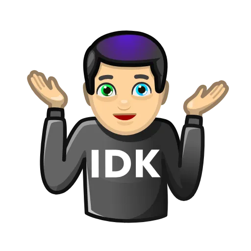 Стикер 23 Night Emoji