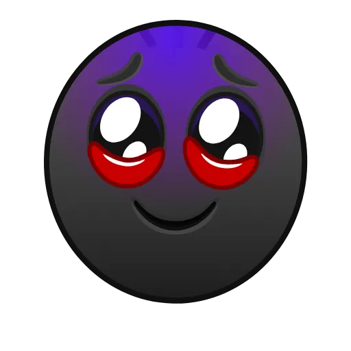 Стикер 10 Night Emoji