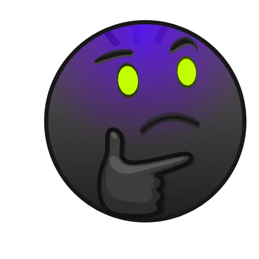 Стикер 12 Night Emoji
