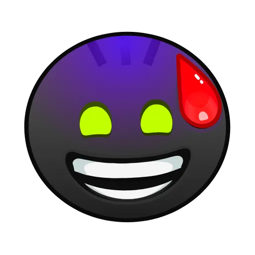 Стикер 5 Night Emoji