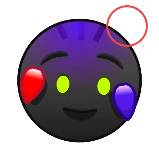 Стикер 16 Night Emoji