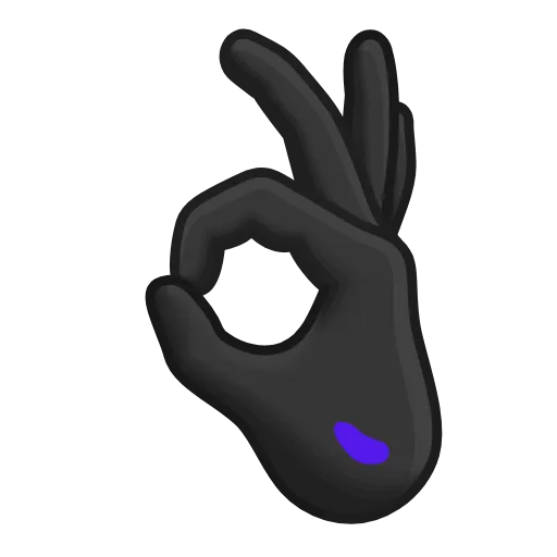 Стикер 28 Night Emoji