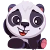 Стикер 53 Реншу панда - Renshu the panda emoji