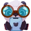 Стикер 38 Реншу панда - Renshu the panda emoji