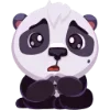 Стикер 18 Реншу панда - Renshu the panda emoji