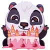 Стикер 35 Реншу панда - Renshu the panda emoji