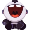 Стикер 9 Реншу панда - Renshu the panda emoji