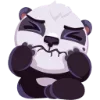 Стикер 21 Реншу панда - Renshu the panda emoji