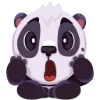 Стикер 32 Реншу панда - Renshu the panda emoji