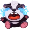 Стикер 23 Реншу панда - Renshu the panda emoji