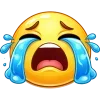 😭 Эмодзи «Реплика» для Telegram