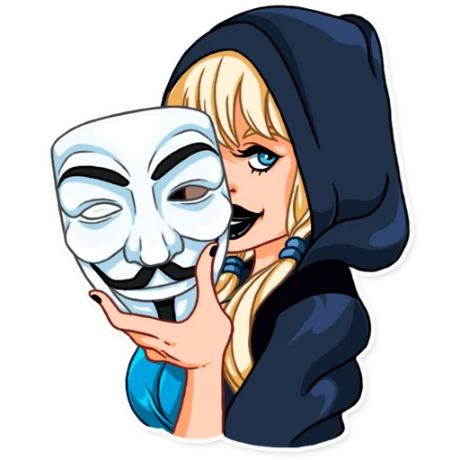 Стикер 15 Resistance Girl