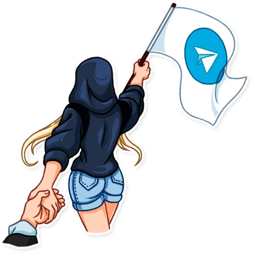 Стикер 18 Resistance Girl